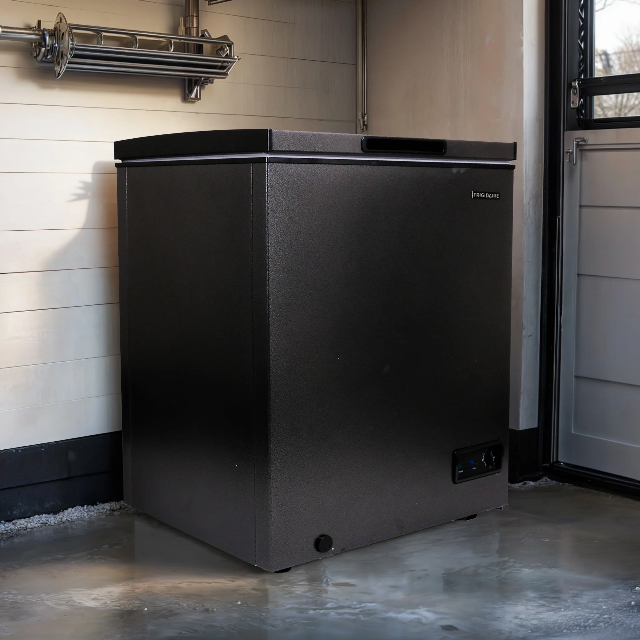 5.0 Cu. ft. Chest Freezer, Black Granite Design(5 cu ft) - Image 10