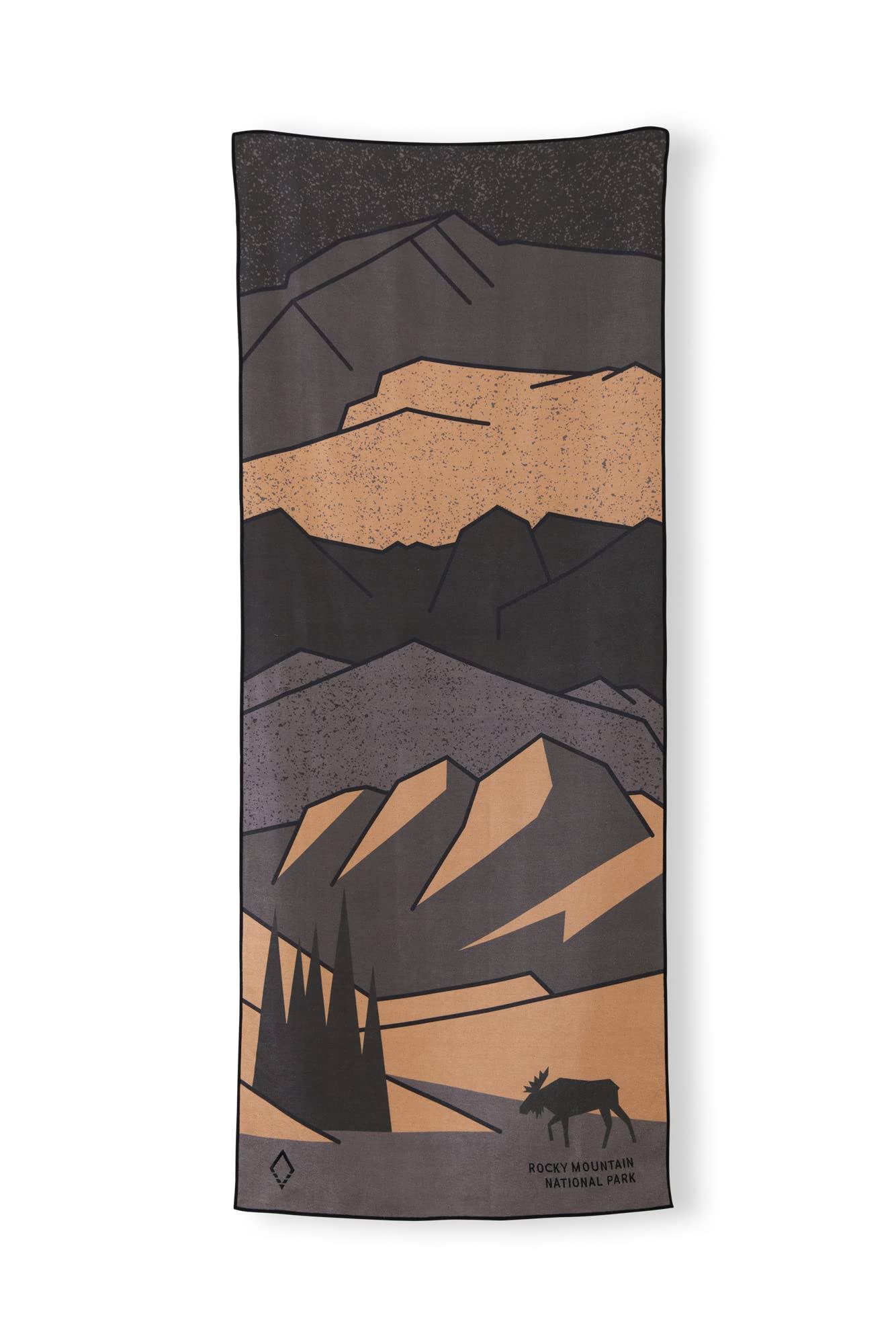 Nomadix Original Towel National Parks: Rocky Mountain Night