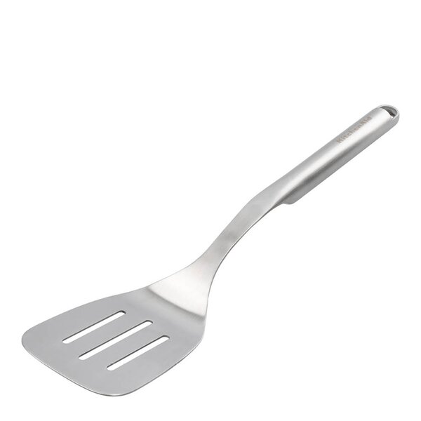 Premium stekespade perforert 35 cm rustfritt stål