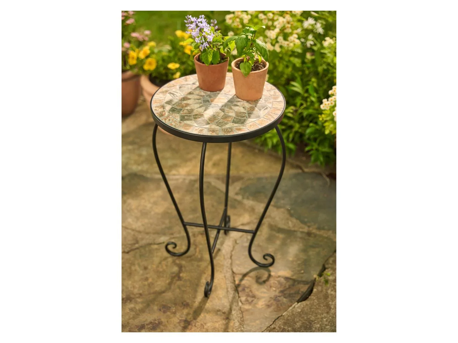LIVARNO Table dappoint en mosaque,  35,5 cm