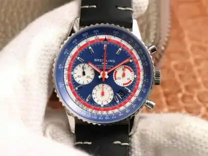 Breitling Navitimer AB01212B1C1A1 V9 Factory Black Strap
