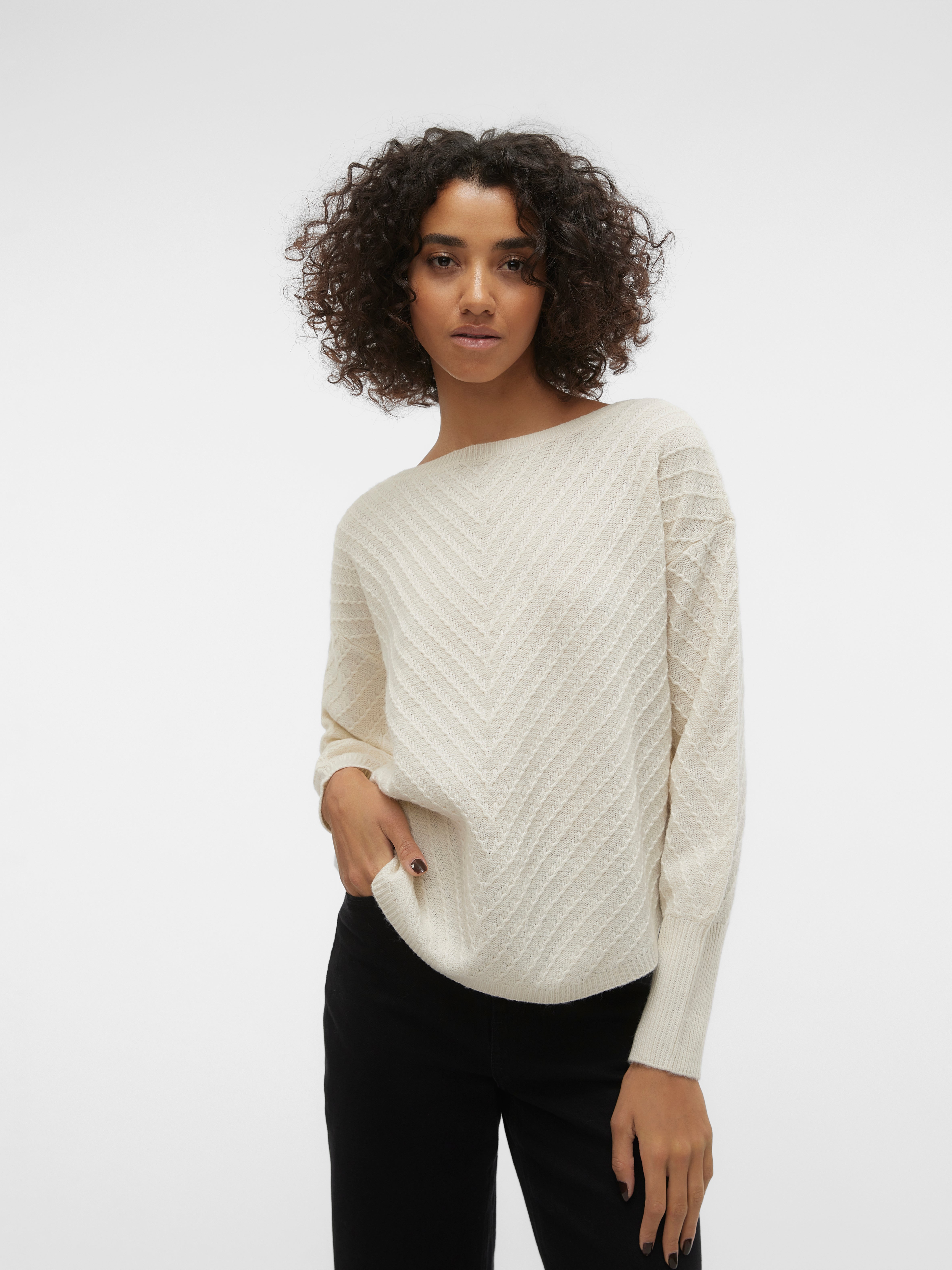 VERO MODA® VMANJASTINNA Knitted pullover