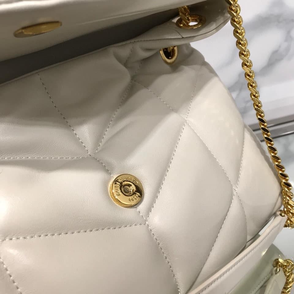 Y PUFFER MEDIUM BAG IN QUILTED LAMBSKIN