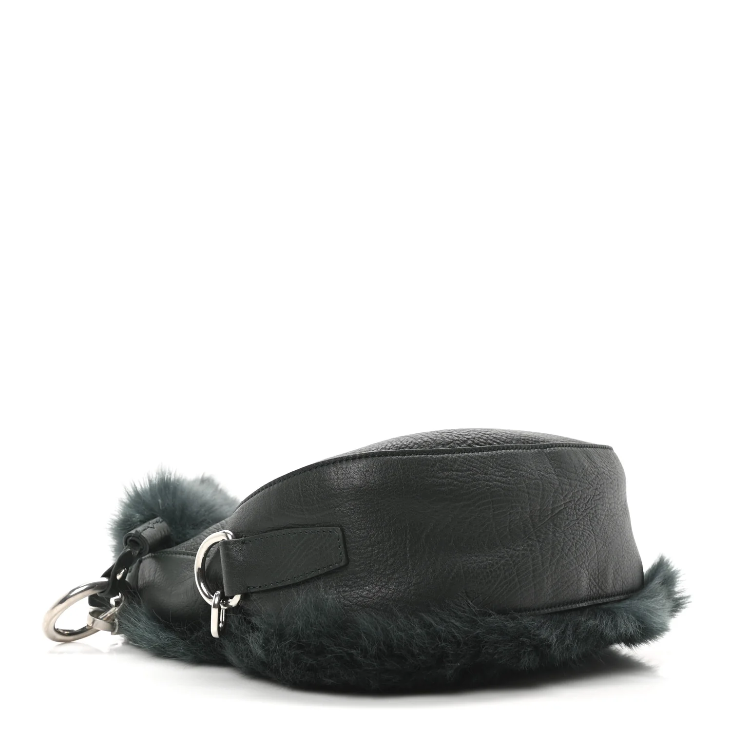 Shearling Small Knight Crossbody Bag Vine