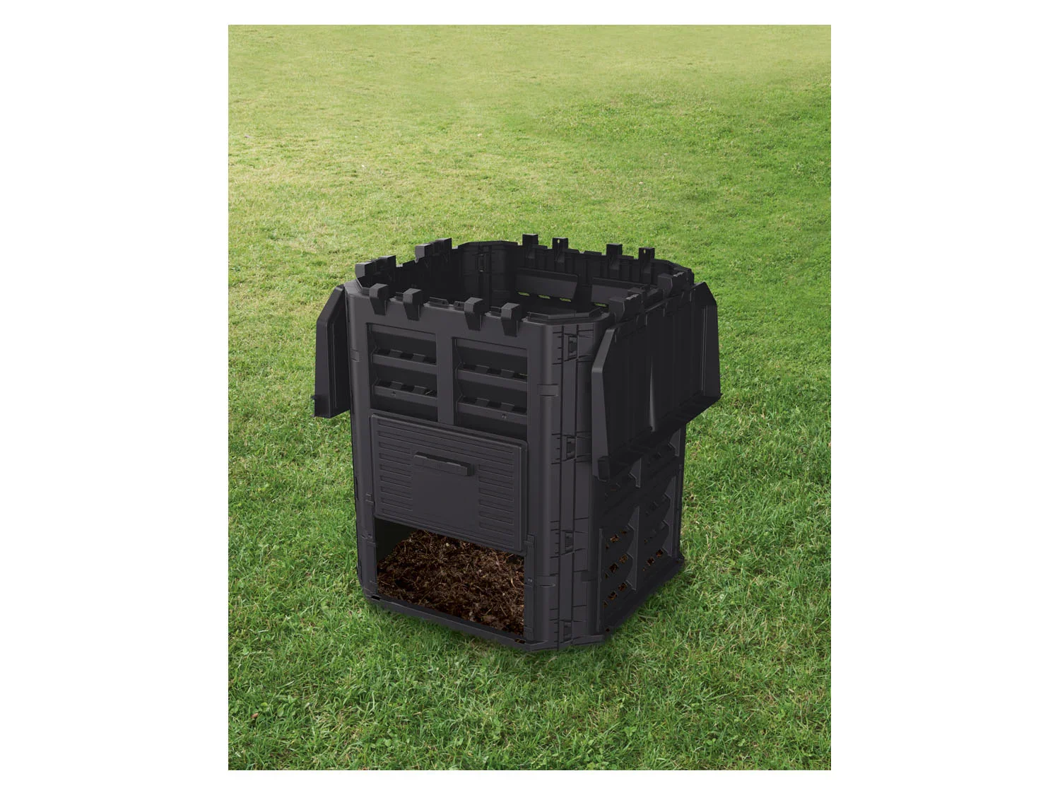 PARKSIDE Bac  compost 300 L, noir