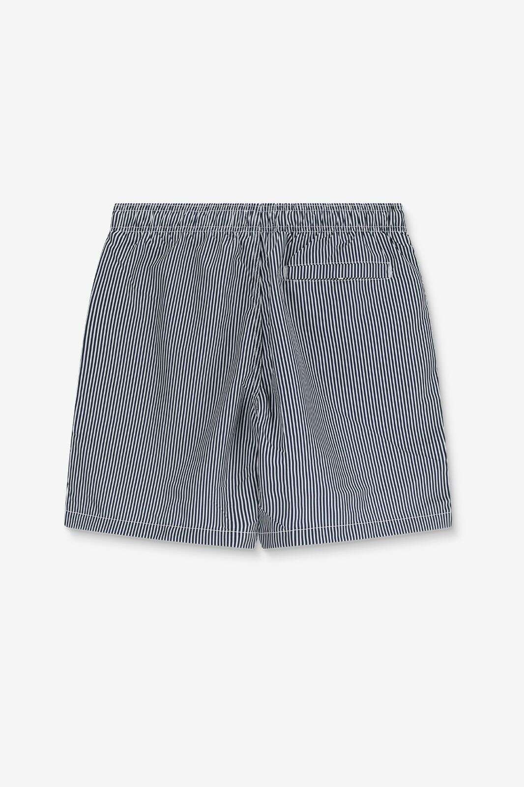 Shiwi Donkerblauwe zwembroek met smalle strepen