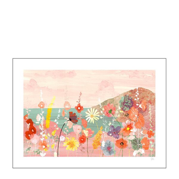 Violets Print House poster 30x40 cm flowerscape