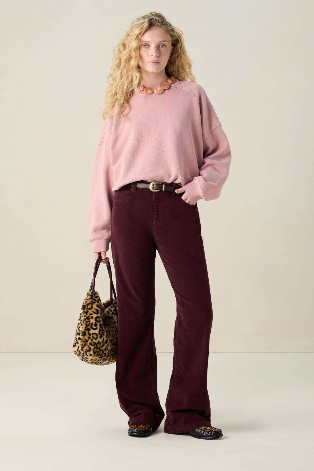 Roze sweater