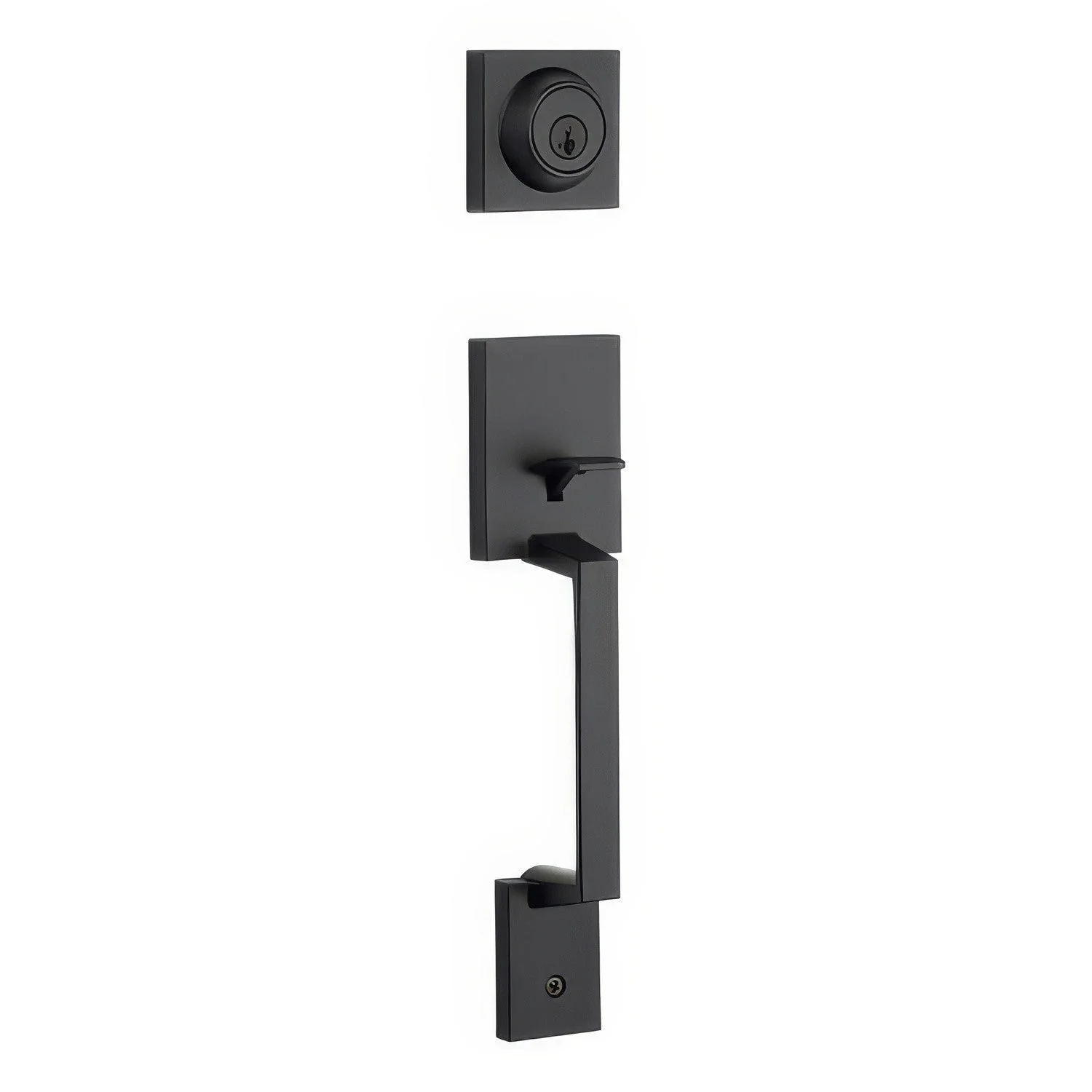 Kwikset 687AMDLIP Amador Single Cylinder Handleset - TA Screen Specialist, Inc.