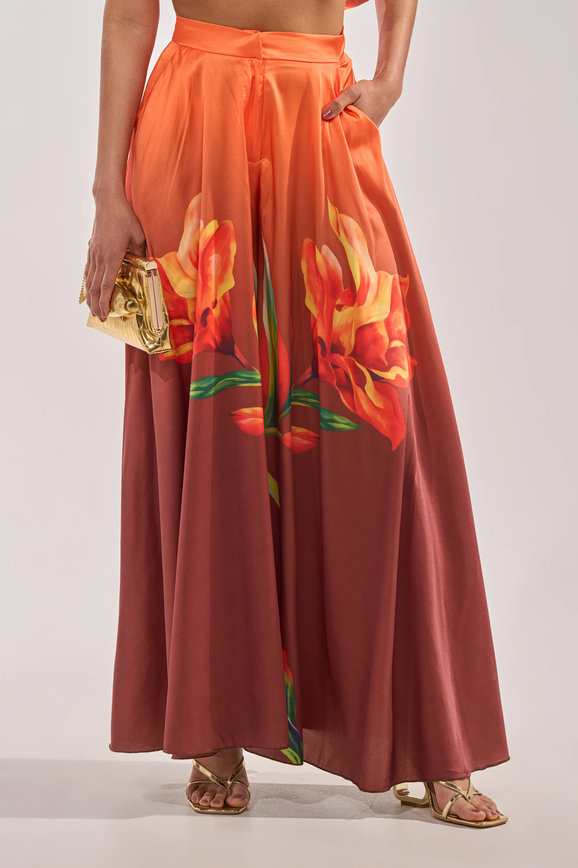 SUNSET LOVER PALAZZO PANT - Akira Store