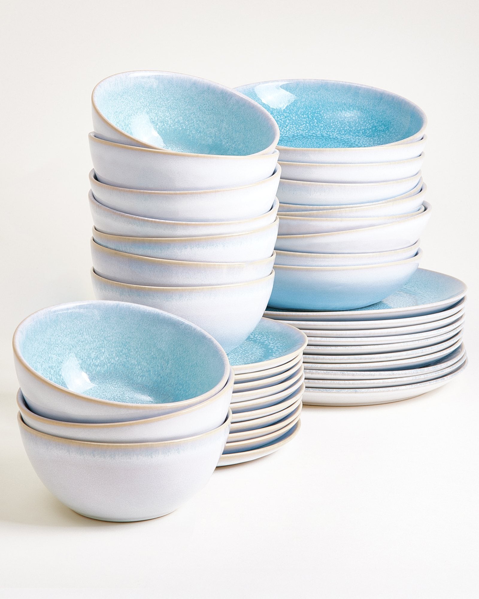 CORDOAMA - TABLEWARE SET CLASSIC AQUA 40 PIECES