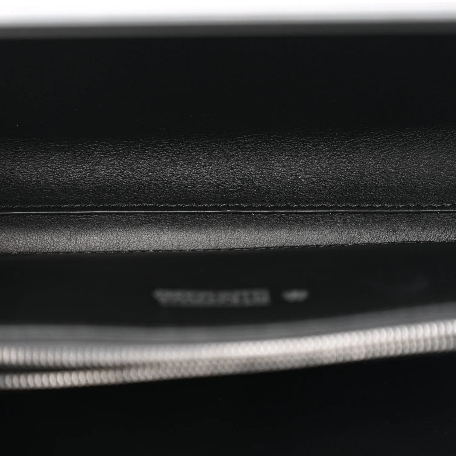 Matte Aluminum Personal Cross-Body Bag Black