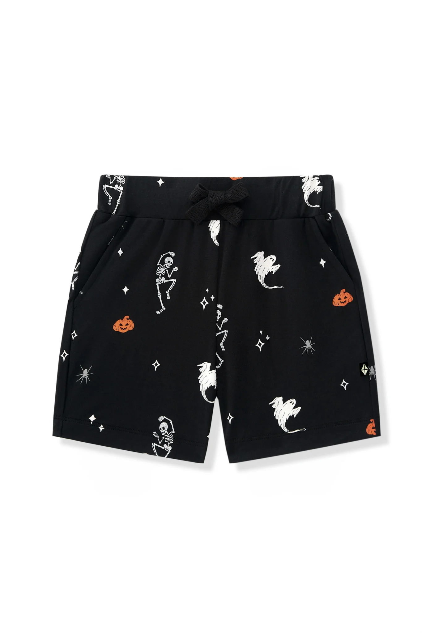 Drawstring Short in Halloween Friends