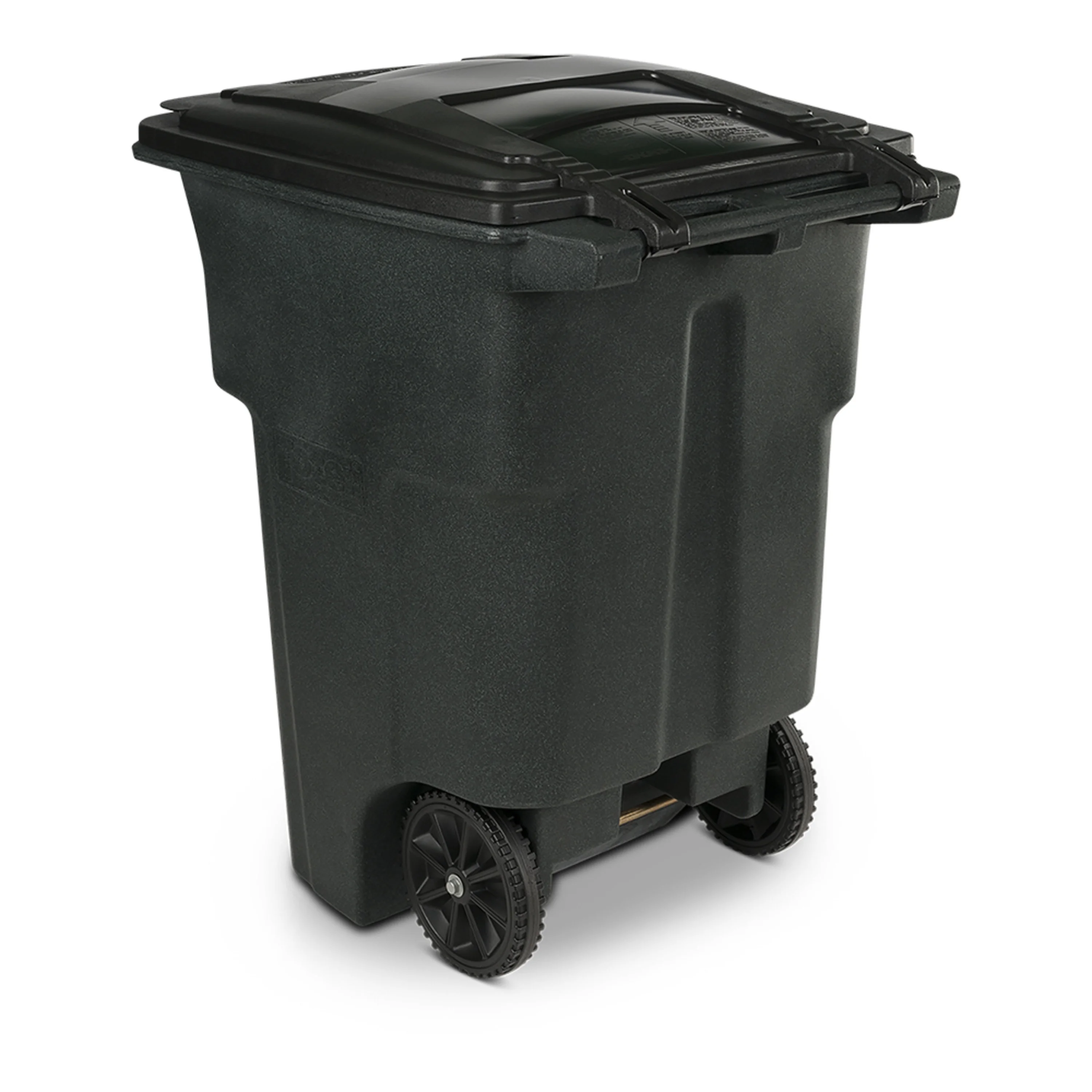 Trash Can Greenstone With Wheels And Lid, 96 Gallon(Greenstone) - Image 6