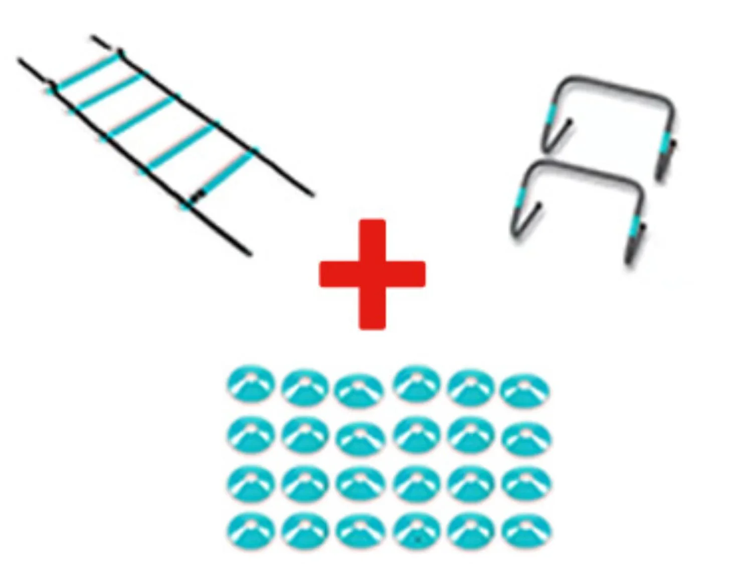 CRIVIT Lot d'accessoires de fitness