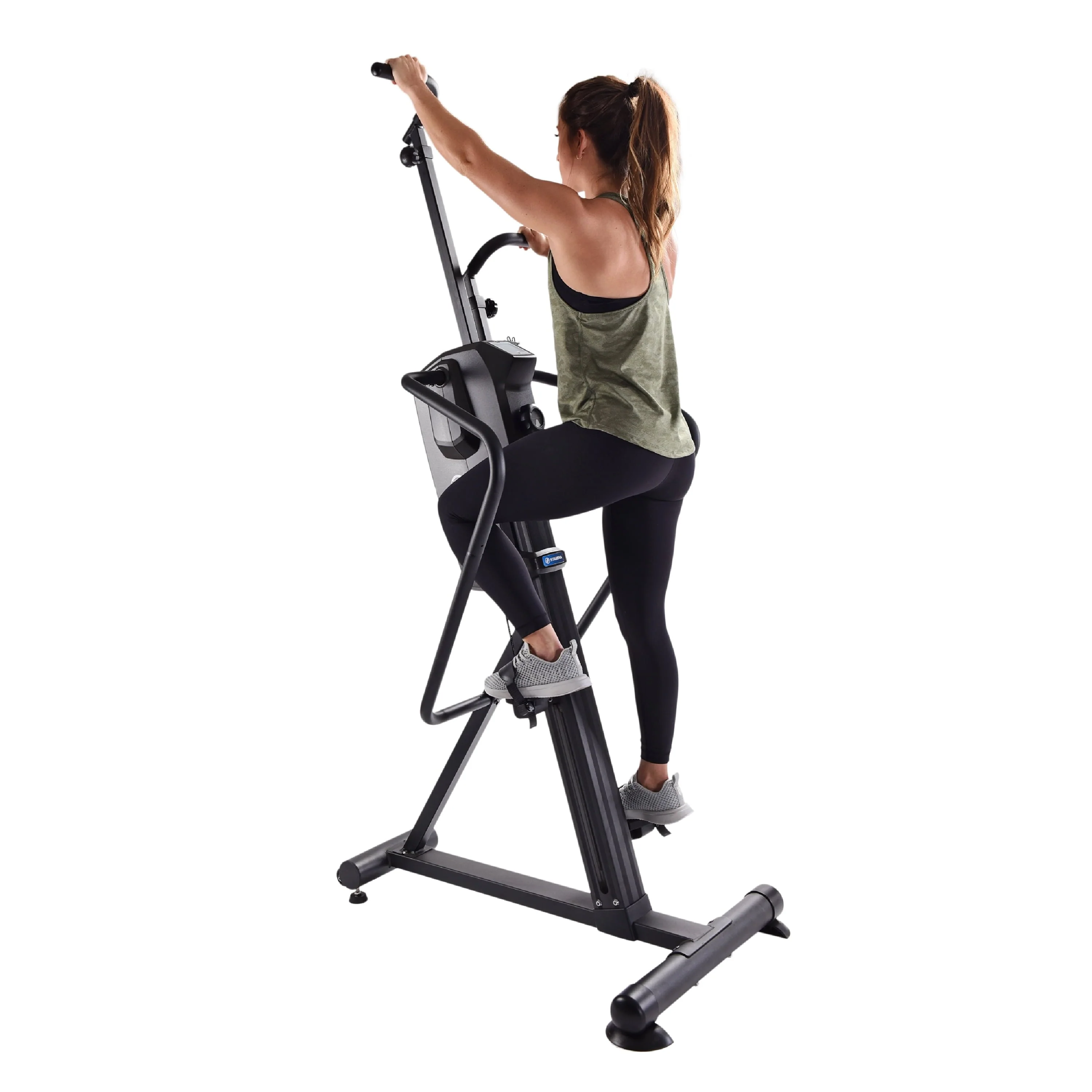 Cardio Climber Home Fitness Exercise Machine w/LCD Monitor - Image 4