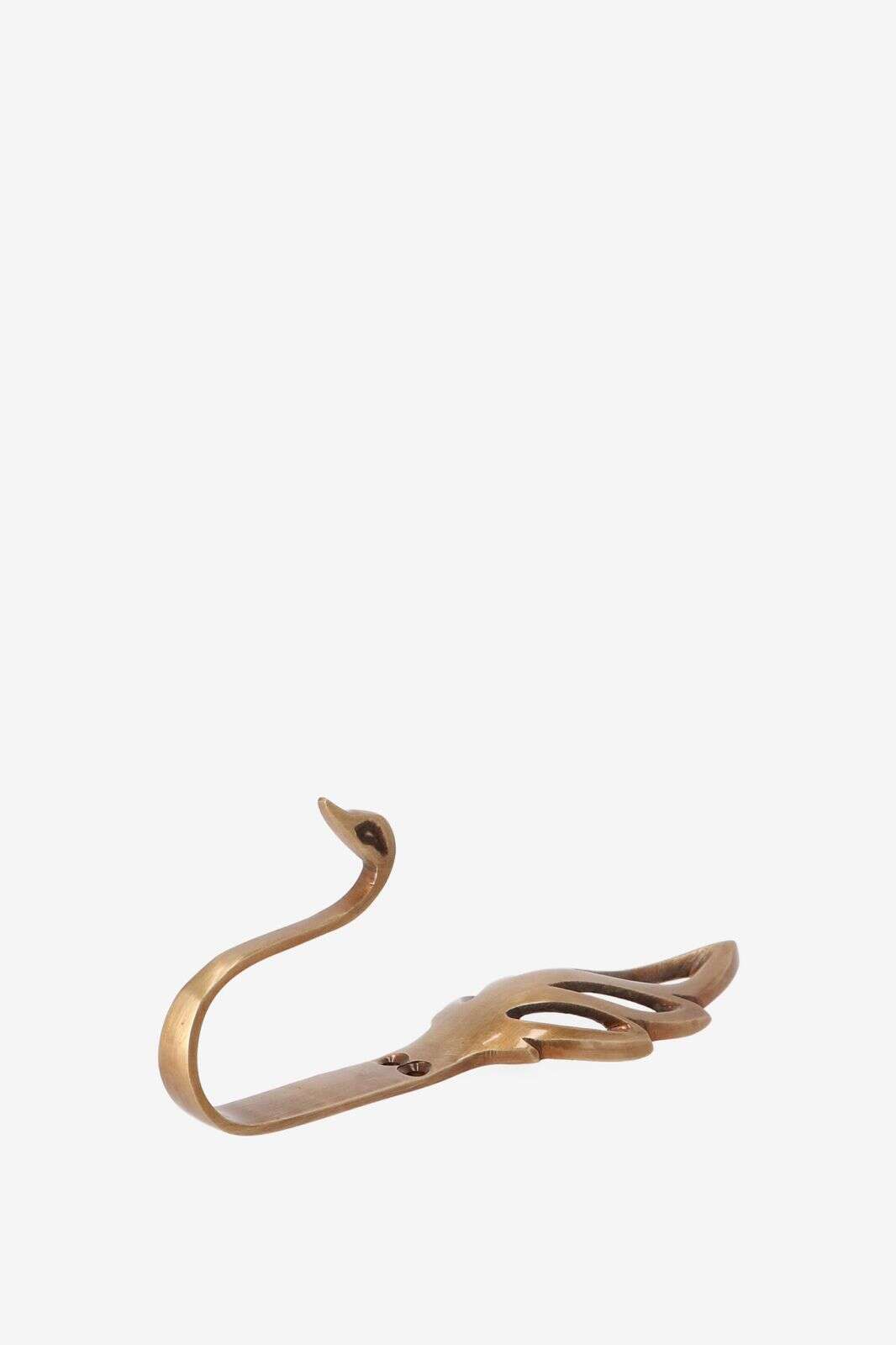 Goudkleurige haak zwaan