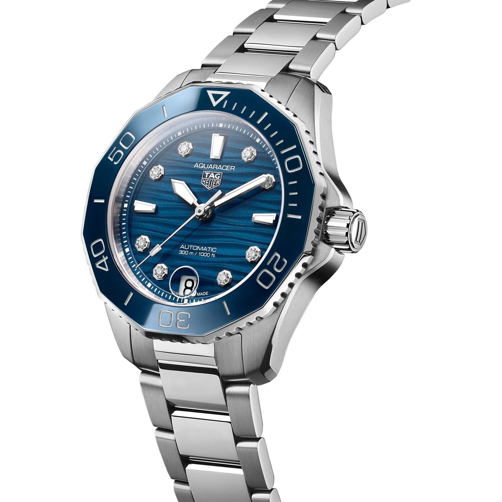 【Super Clone】TAG Heuer Aquaracer Professional 300 Automatic 36mm Ladies Watch WBP231B.BA0618
