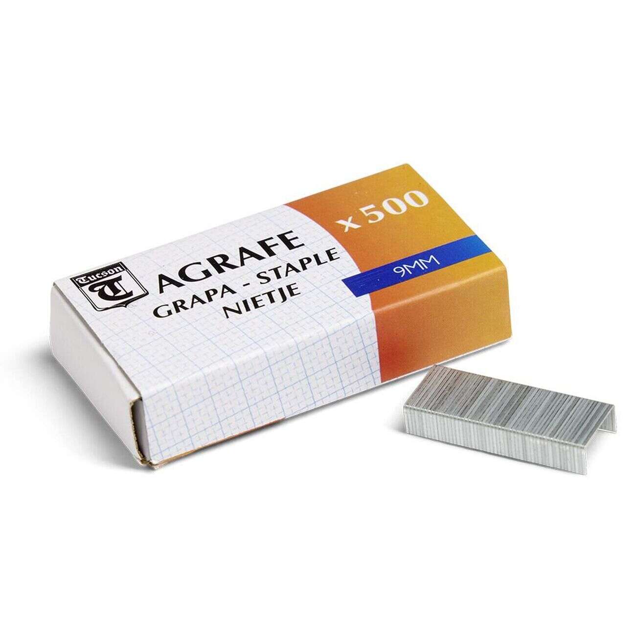 Agrafe 9mm 1000 pièces