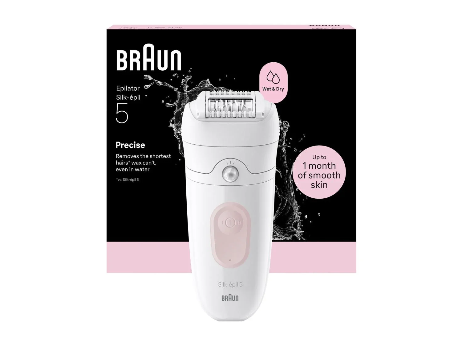 BRAUN pilateur lectrique sans fil Silk-pil 5-000