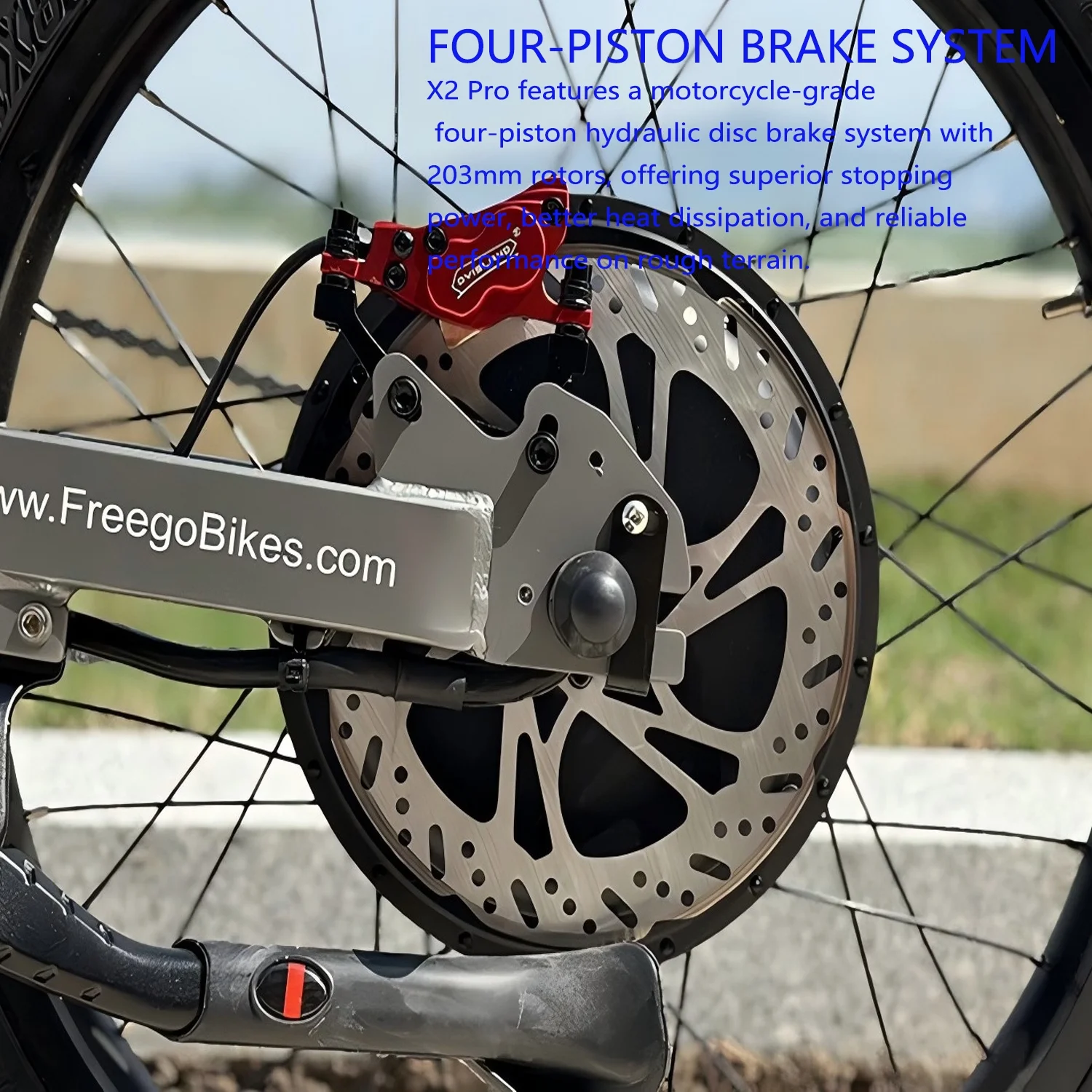 X2Pro 6000W(Peak)Motor 60V 30Ah Battery Electric Motorcycle for Adults,Electric Dirt Bike Teens,50MPH Off Road Electric Bicycle,19x2 Full Suspension/Four Piston Hydraulic Brake UL2849(Gray) Image 4