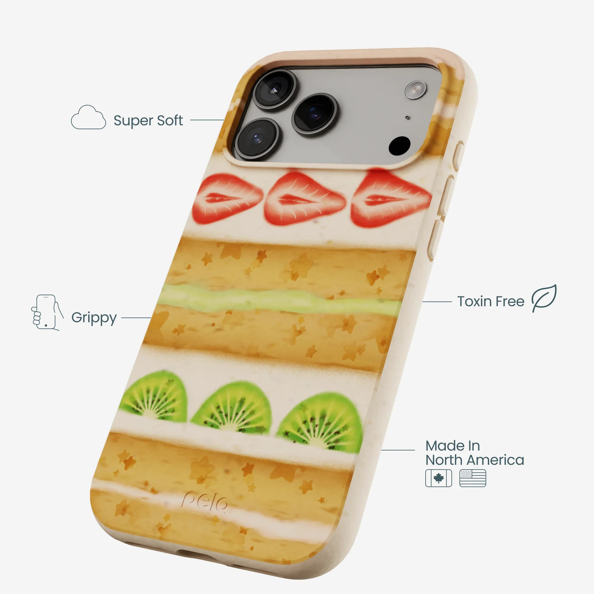 Seashell Fruit Cake iPhone 17 Pro Max Case