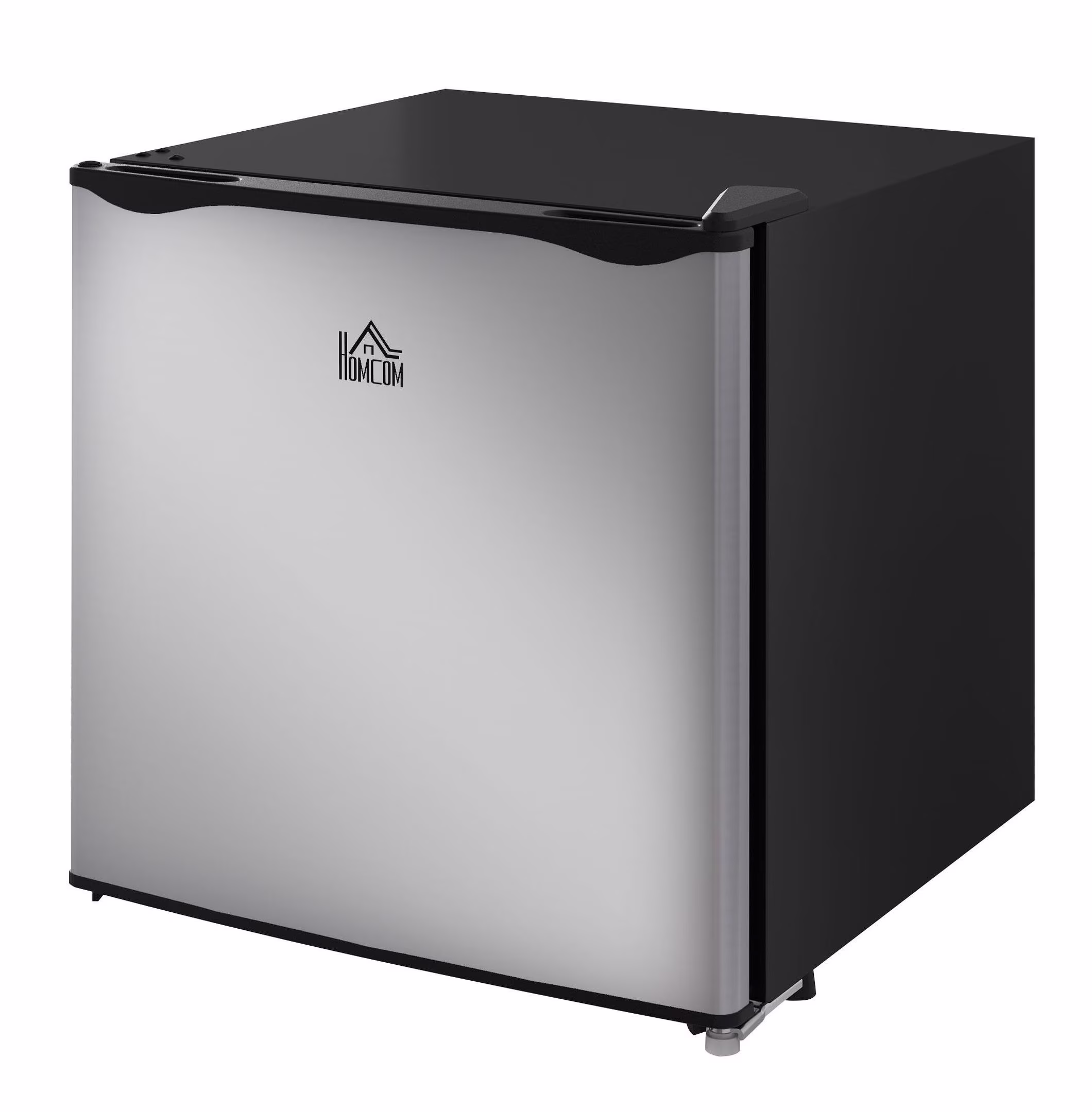 Mini Upright Freezer 1 1 Cu Ft Compact Silver Freezer, Removable Shelves, Low Noise, Adjustable Temperature Ideal for Apartments, Dorms, Offices