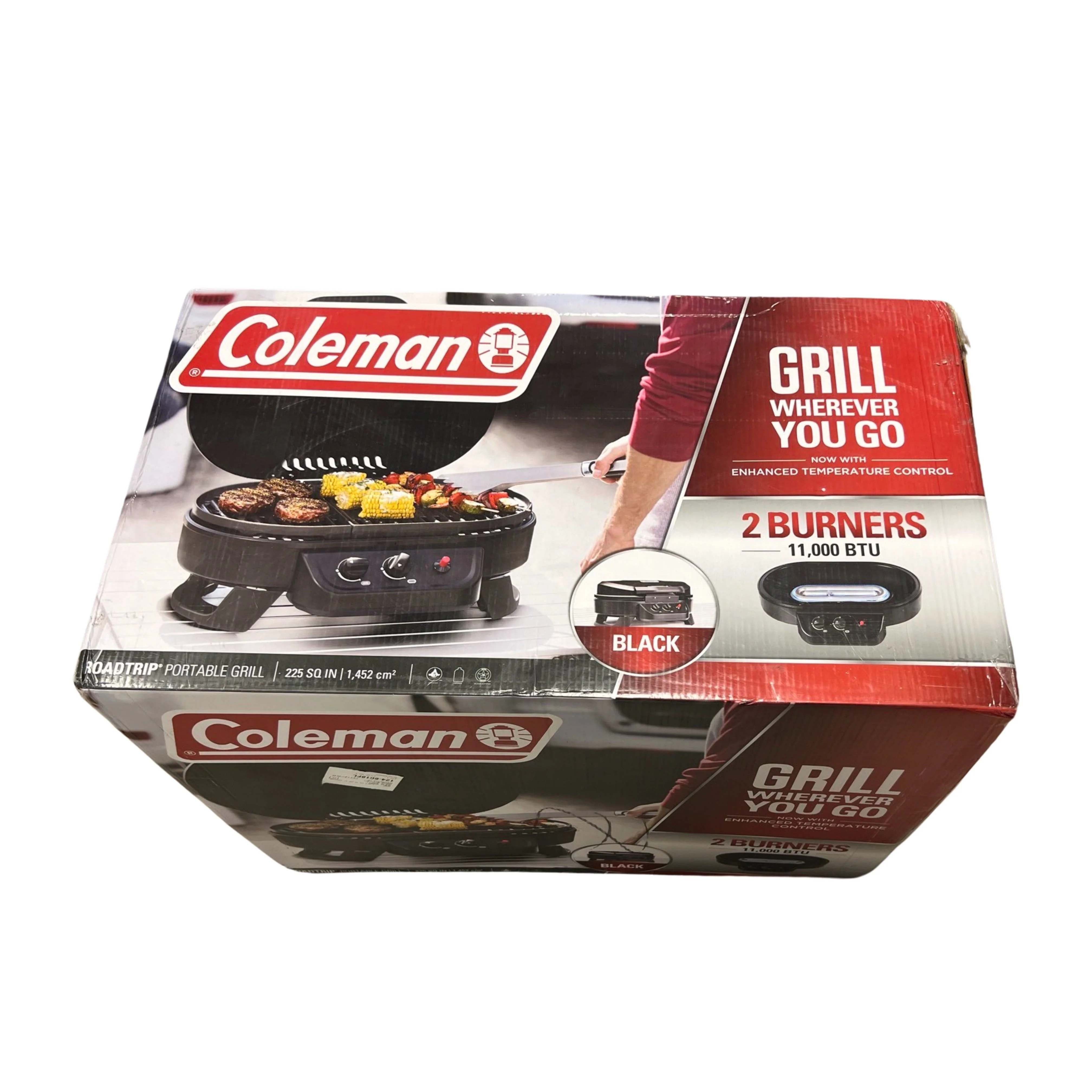 Coleman Roadtrip 225 Tabletop Propane Gas Grill, Black(Black) Image 8