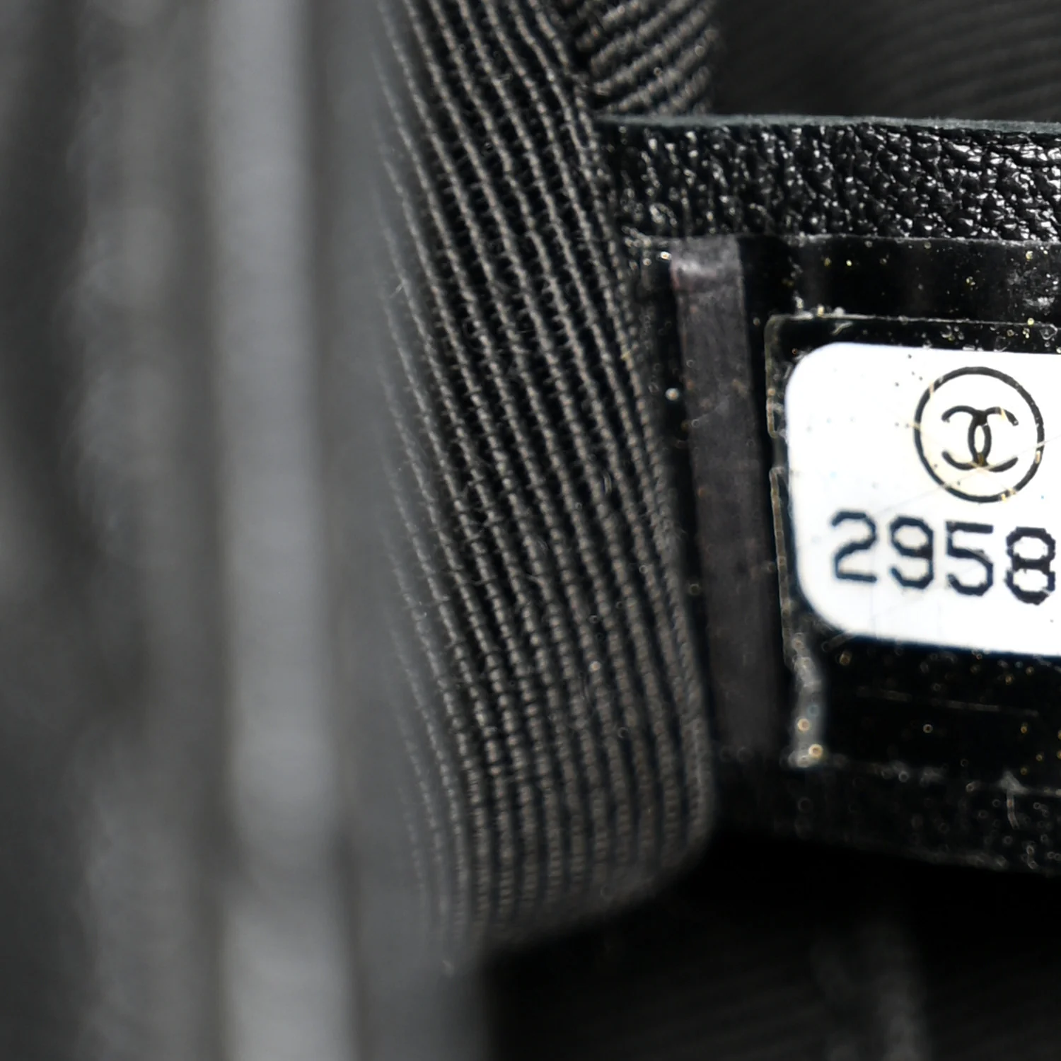 Lambskin Quilted Small My Precious Flap Black
