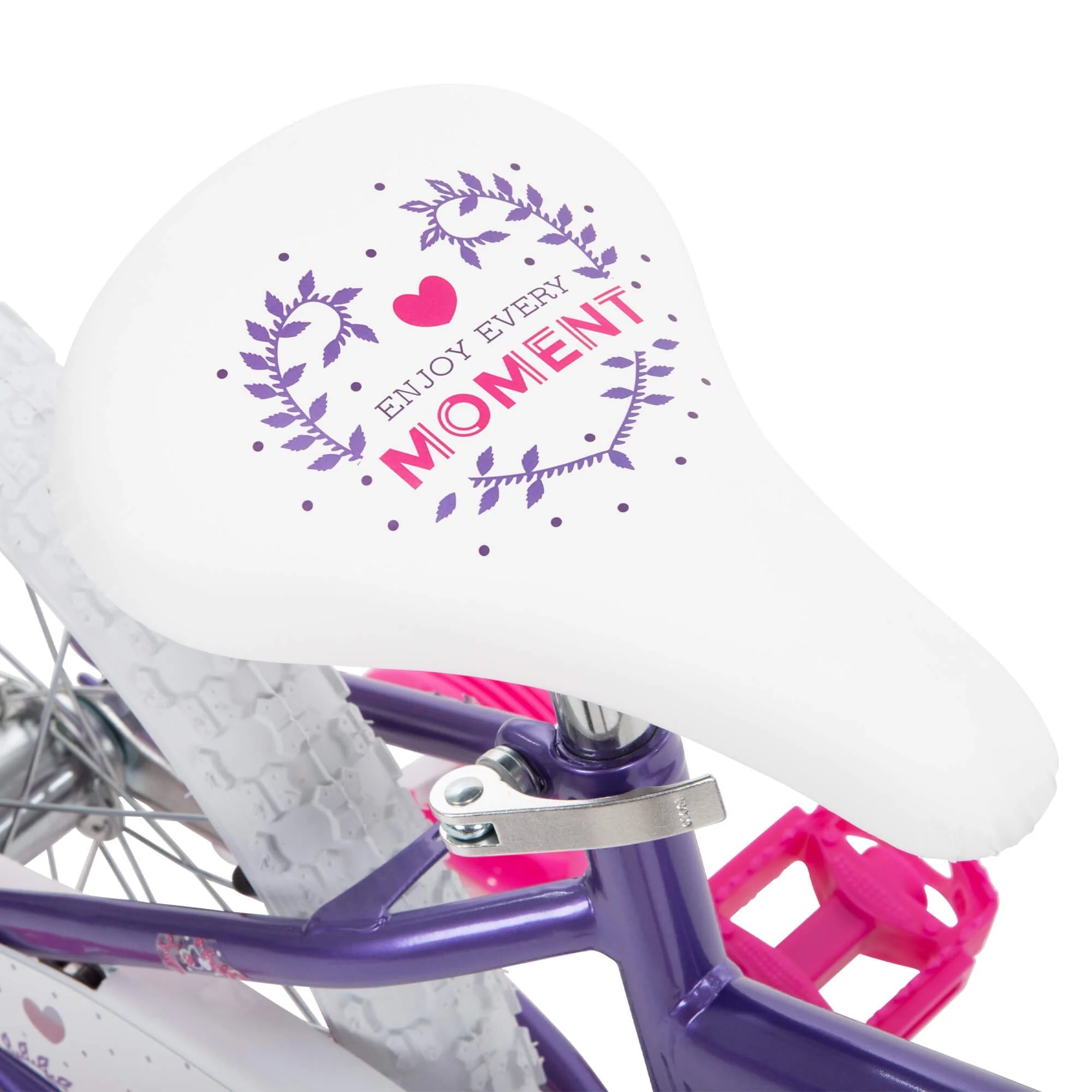 18 in Sea Star Kids Bike for Girls Ages 4 and up,Child, Metallic Purple Image 8