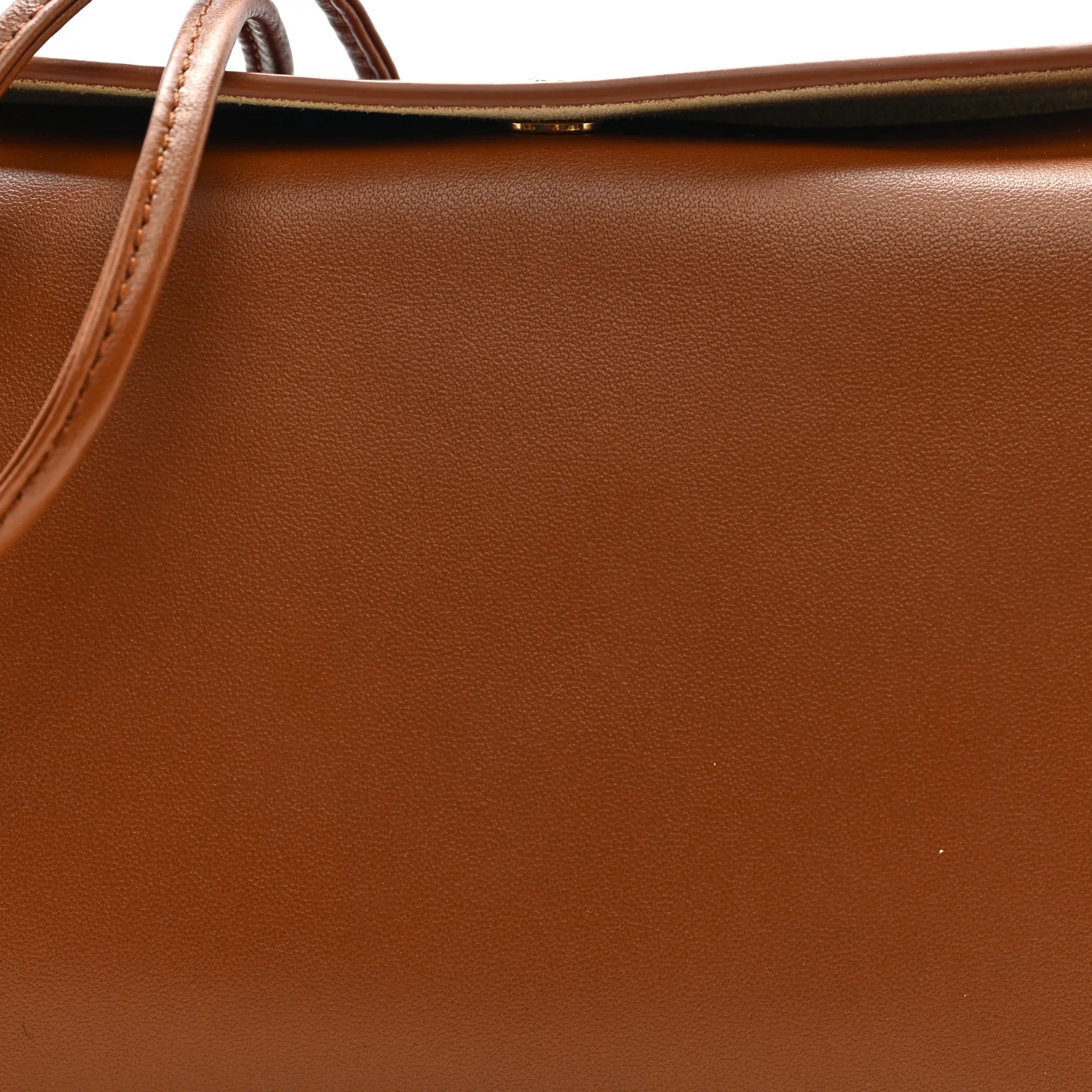 Smooth Lambskin Trio Crossbody Flap Bag Soft Tan
