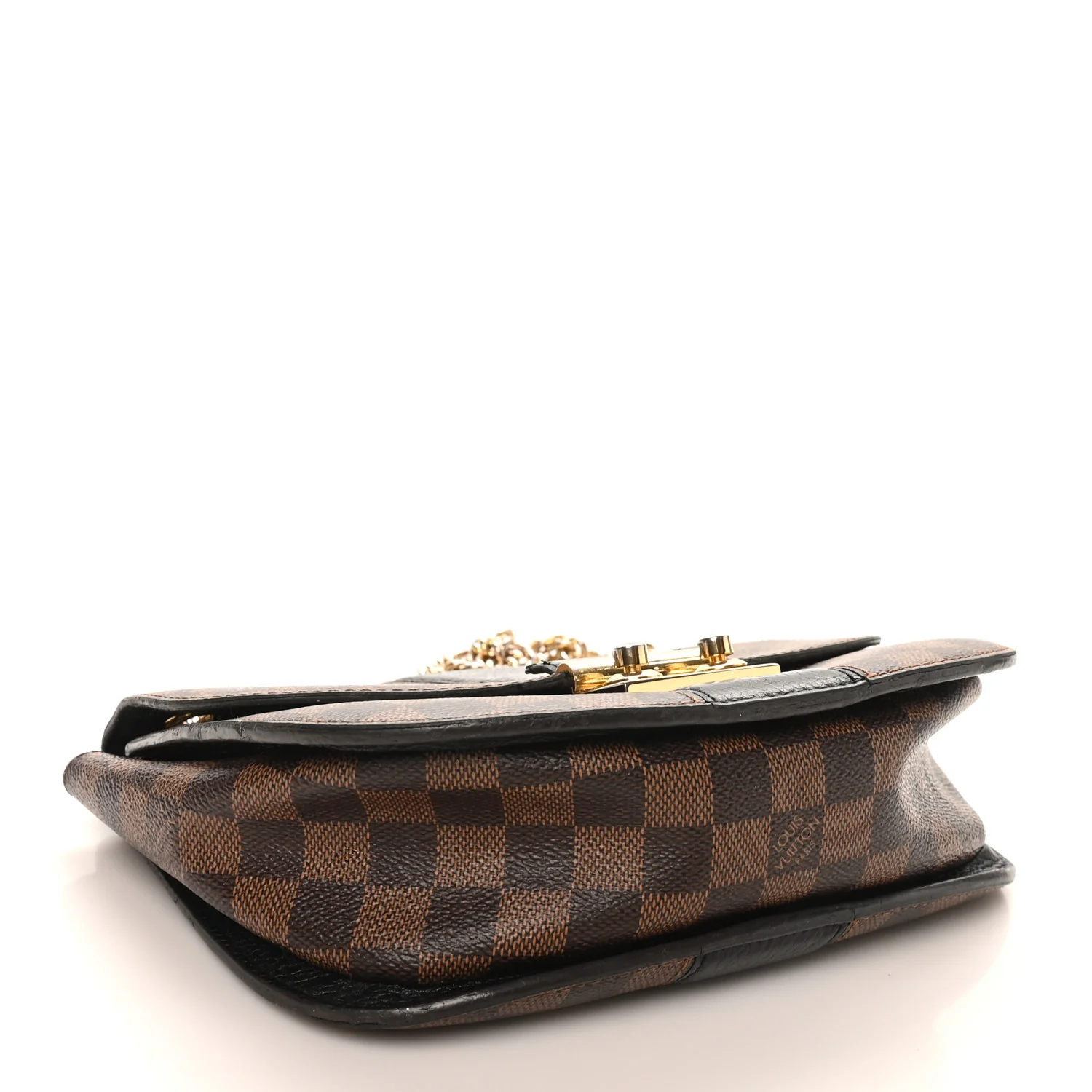 Damier Ebene Cuir Taurillon Wight Black