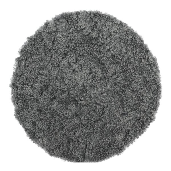Sitteunderlag new zealand saueskinn kort ull 34 cm light grey