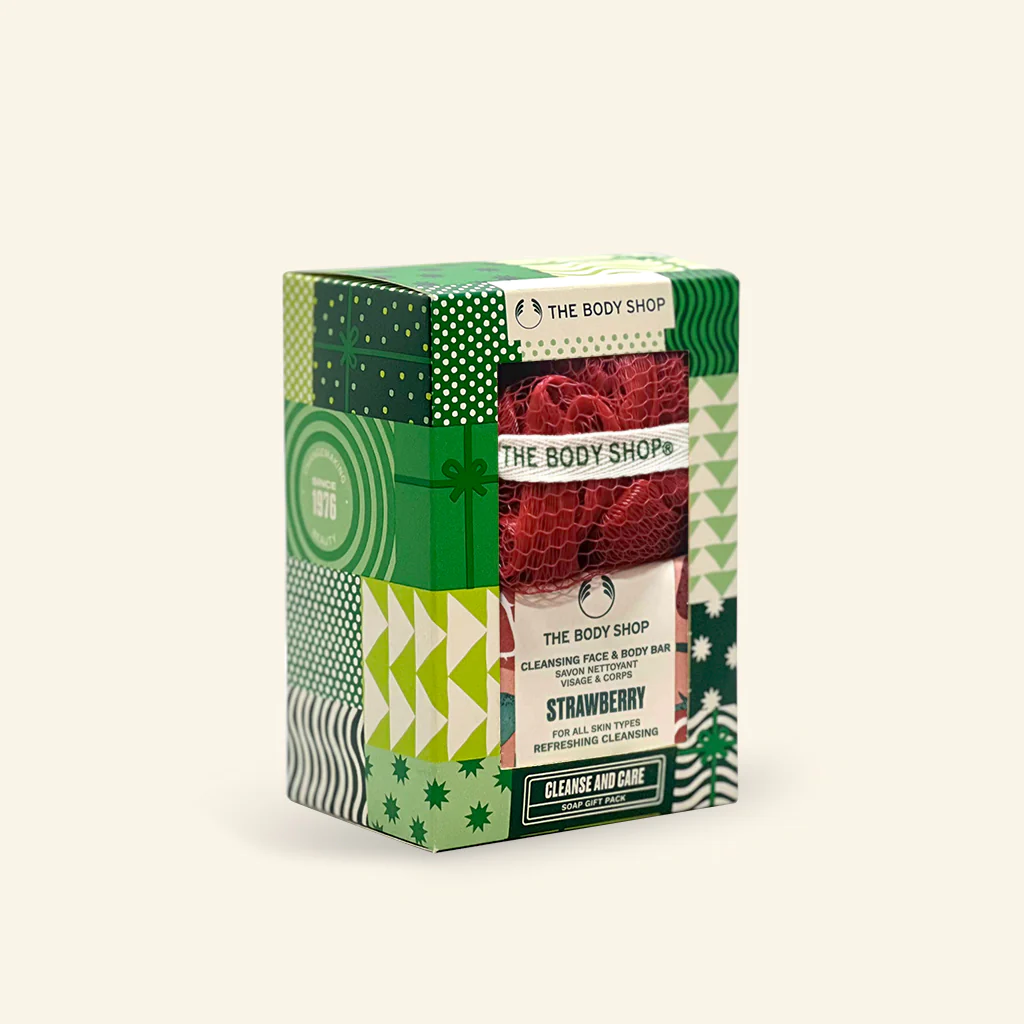 Cleanse and Care Strawberry Soap Lily Duo
