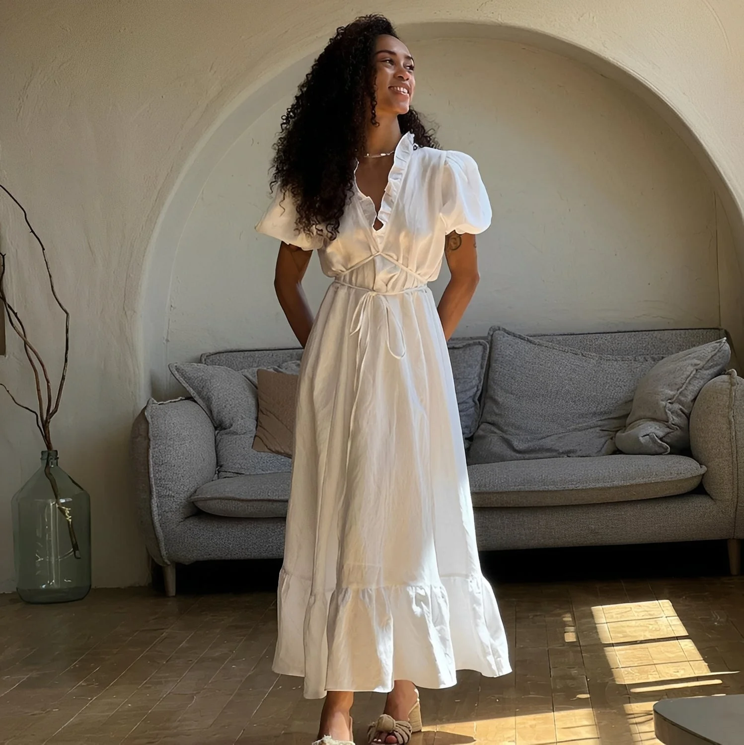 Meayah - Robe d'été chic et raffinée pour femme