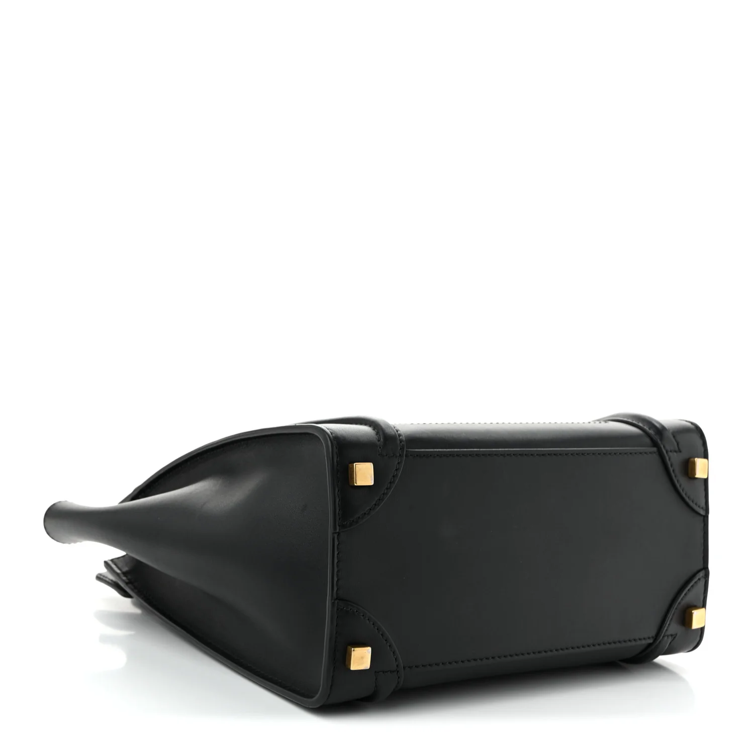 Smooth Calfskin Micro Luggage Black