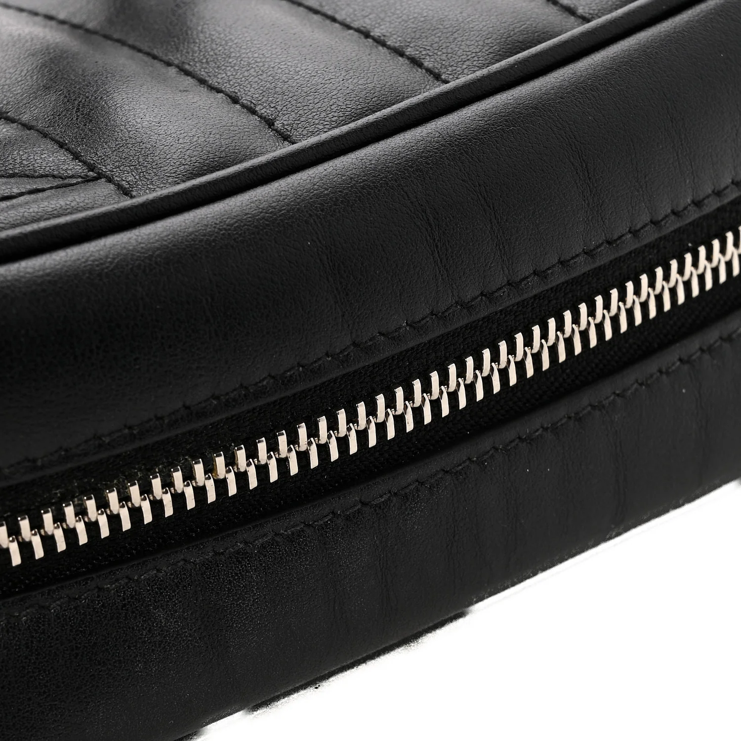 Calfskin Matelasse Aria GG Marmont Chain Shoulder Bag Black