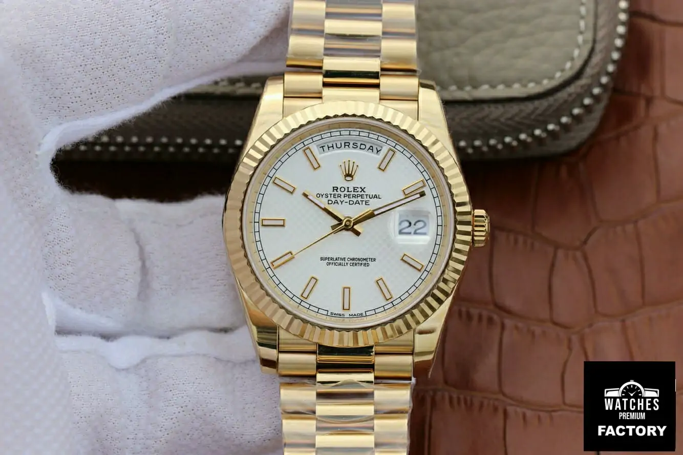 Rolex Day Date M228238-0008 EW Factory White Dial