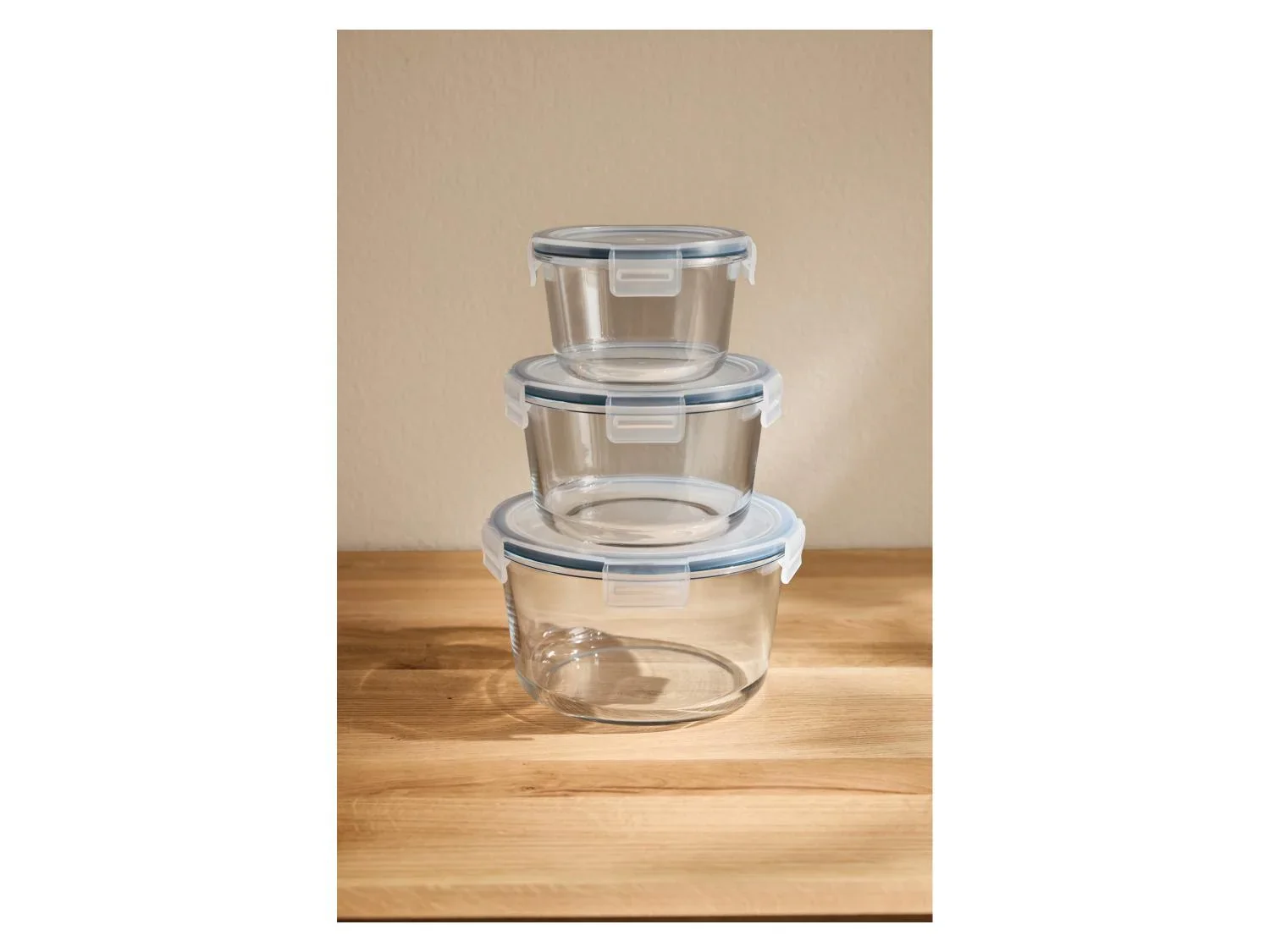 SILVERCREST Lot de 3 botes de conservation