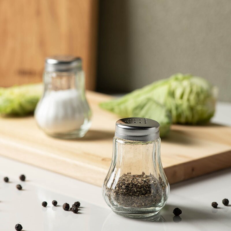 Classic salt- & peppersett 11 cm klar