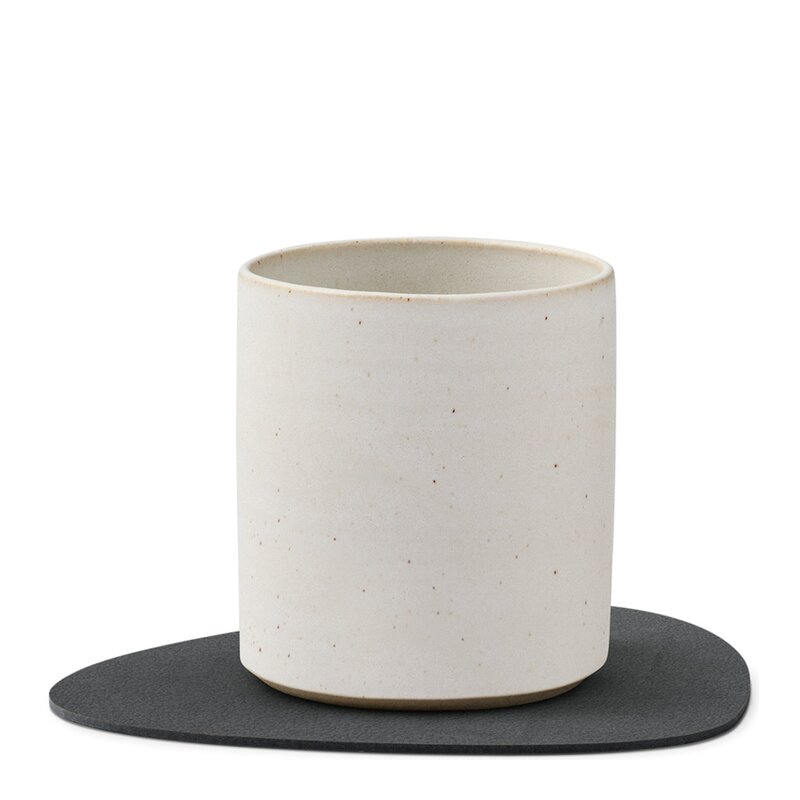 Curve Nupo glassbrikke 11x13 cm antrasitt