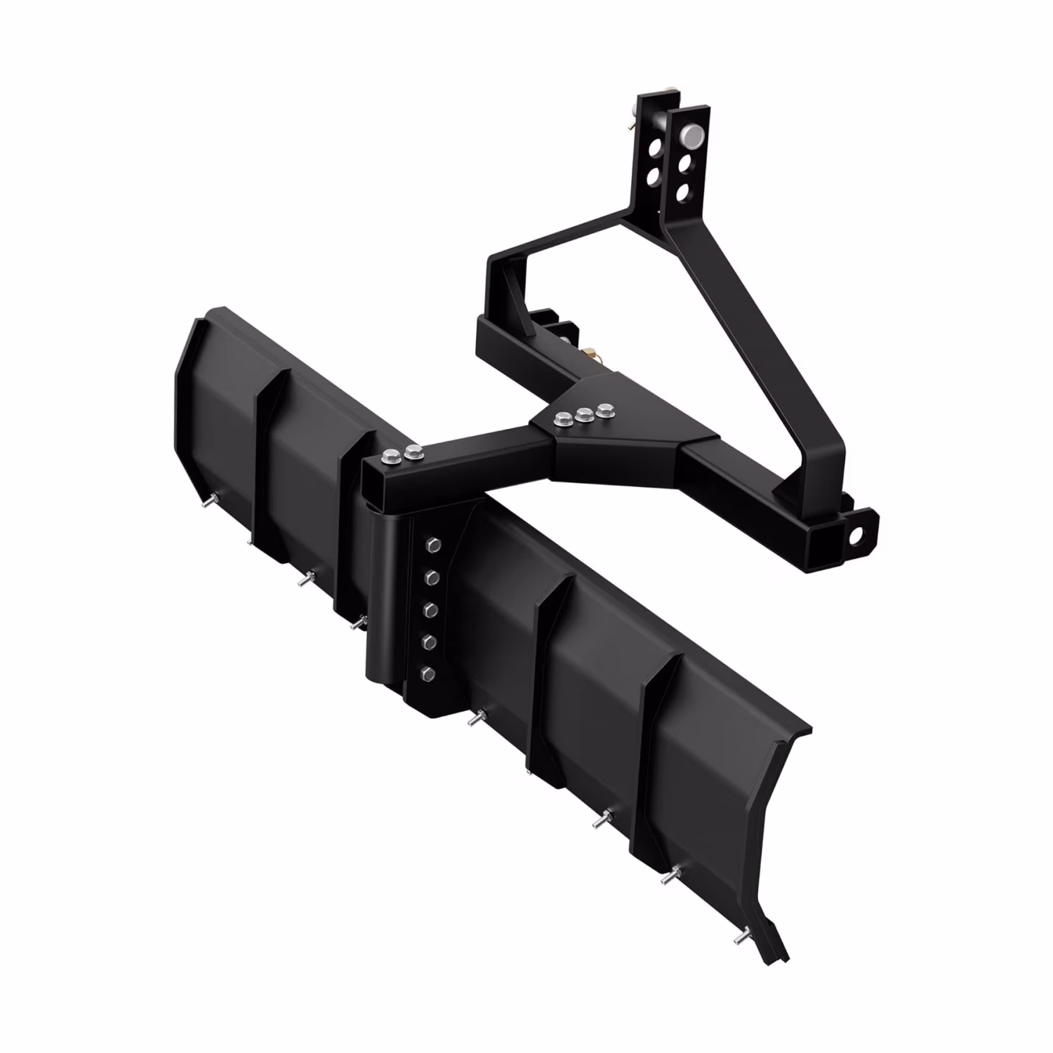 3 Point Rear Grading Blade for Tractor Cat 1 Heavy Duty Steel Scrpaer 52 in Width Steel Driveway Leveling Heavy Scraping