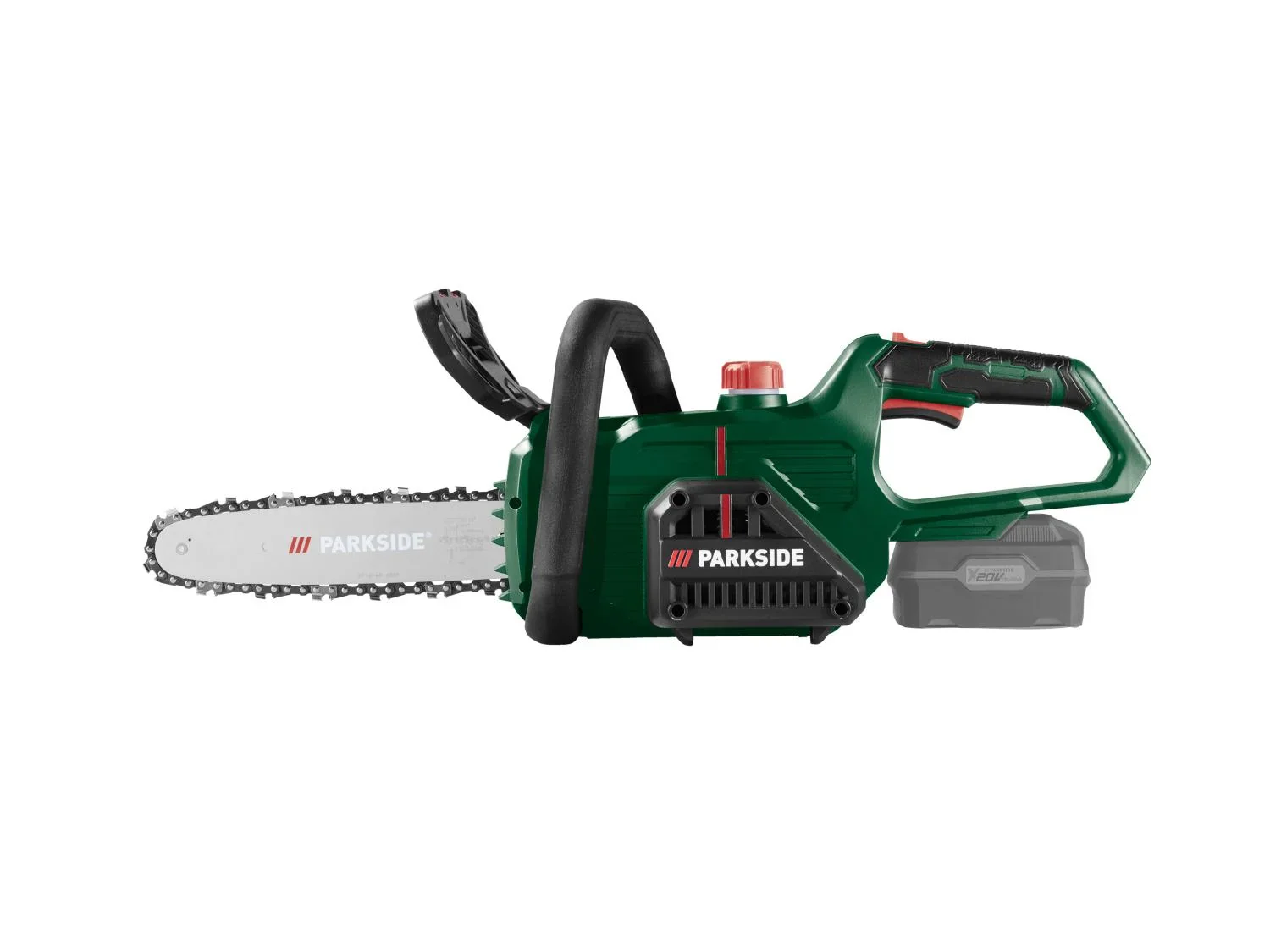 PARKSIDE Trononneuse sans fil PAKS 20-Li F5, guide 30,7 cm, 20 V