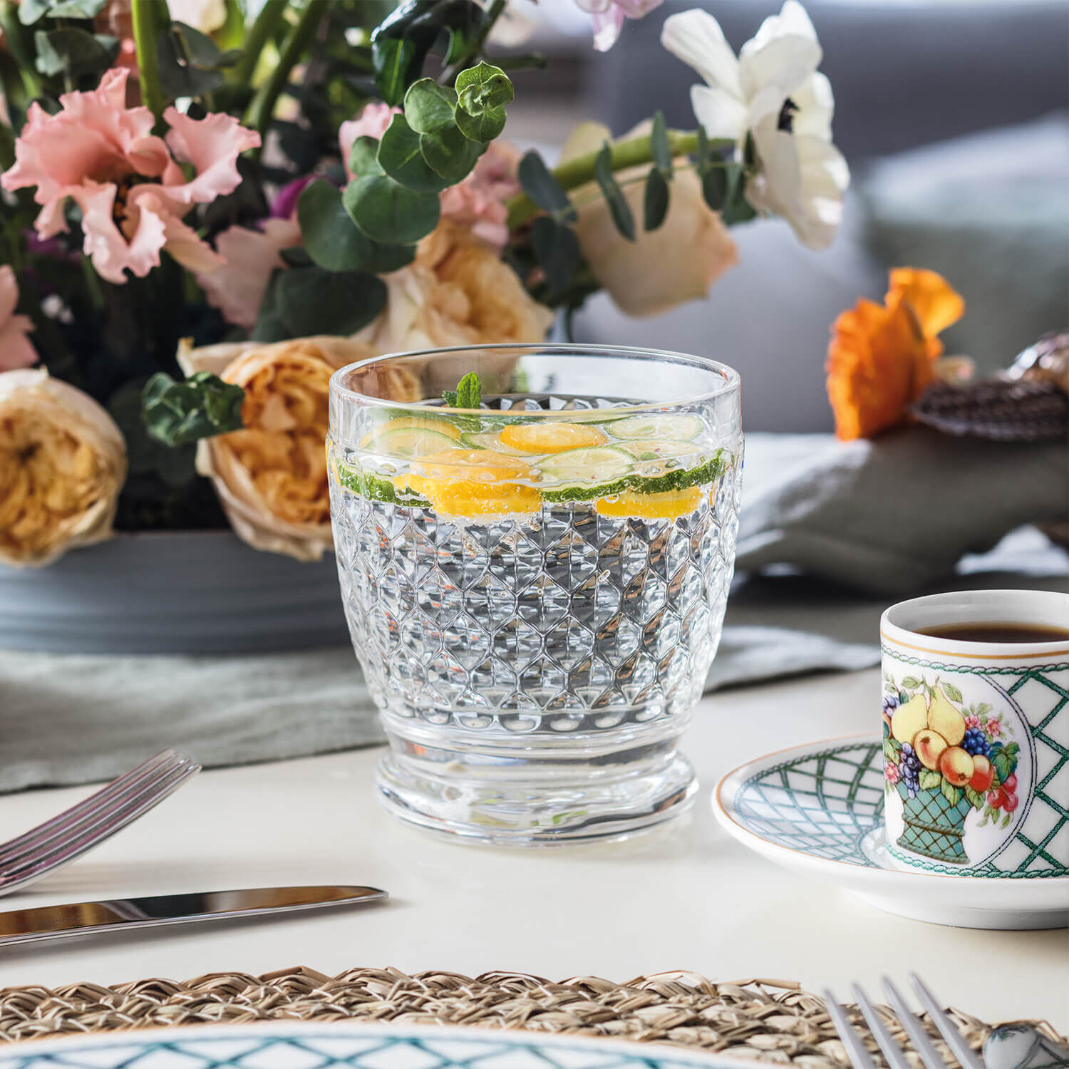 Boston Water glass - Clear, 6.8 oz, crystal glass