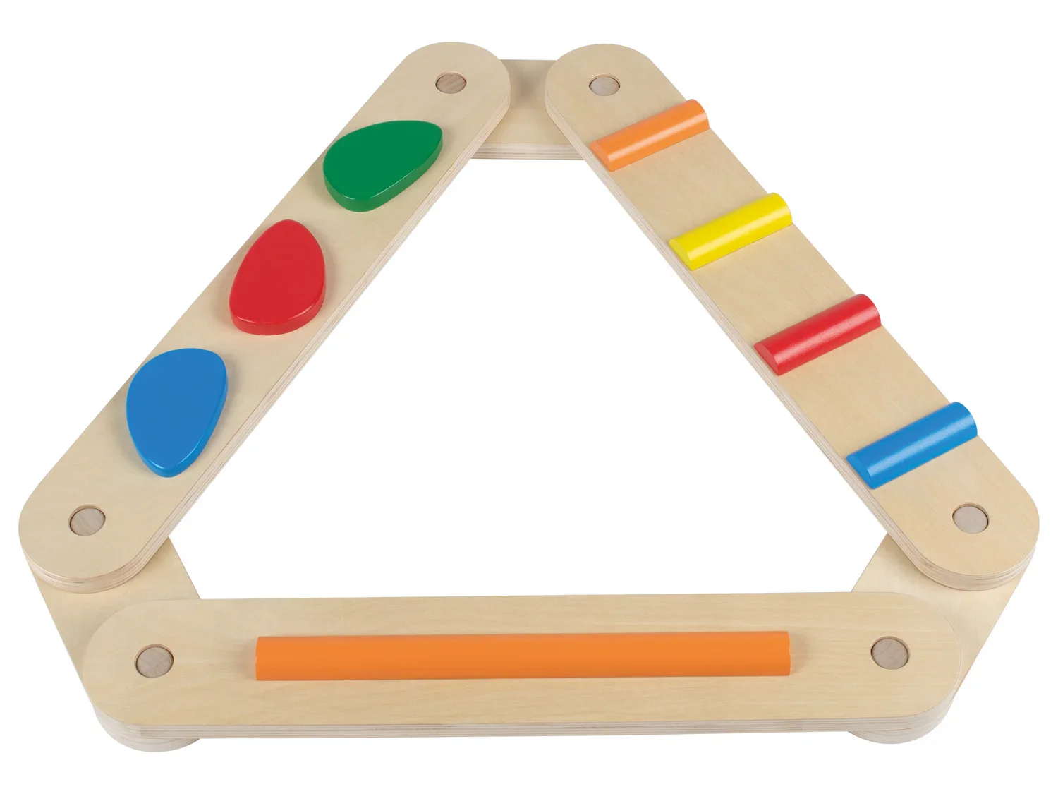 Playtive Jeu de poutres d'quilibre en bois, 9 pices