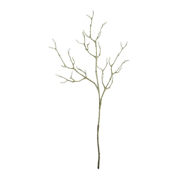 Leaves kunstig plante 40x95 cm hvit