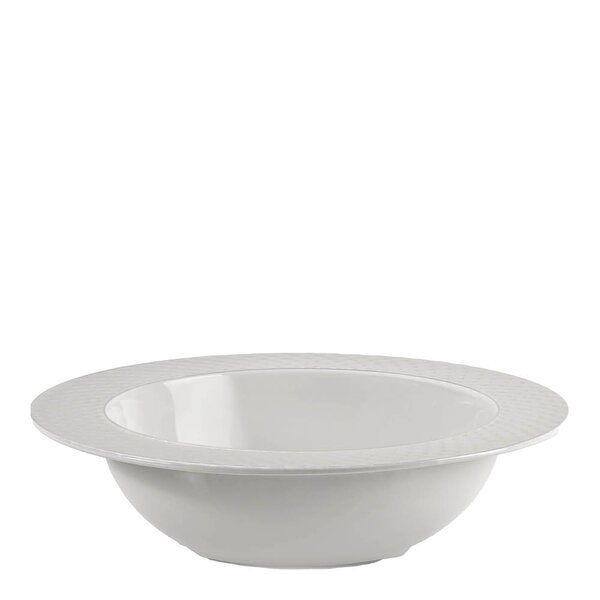 Coffee & More dyp tallerken 22 cm hvit