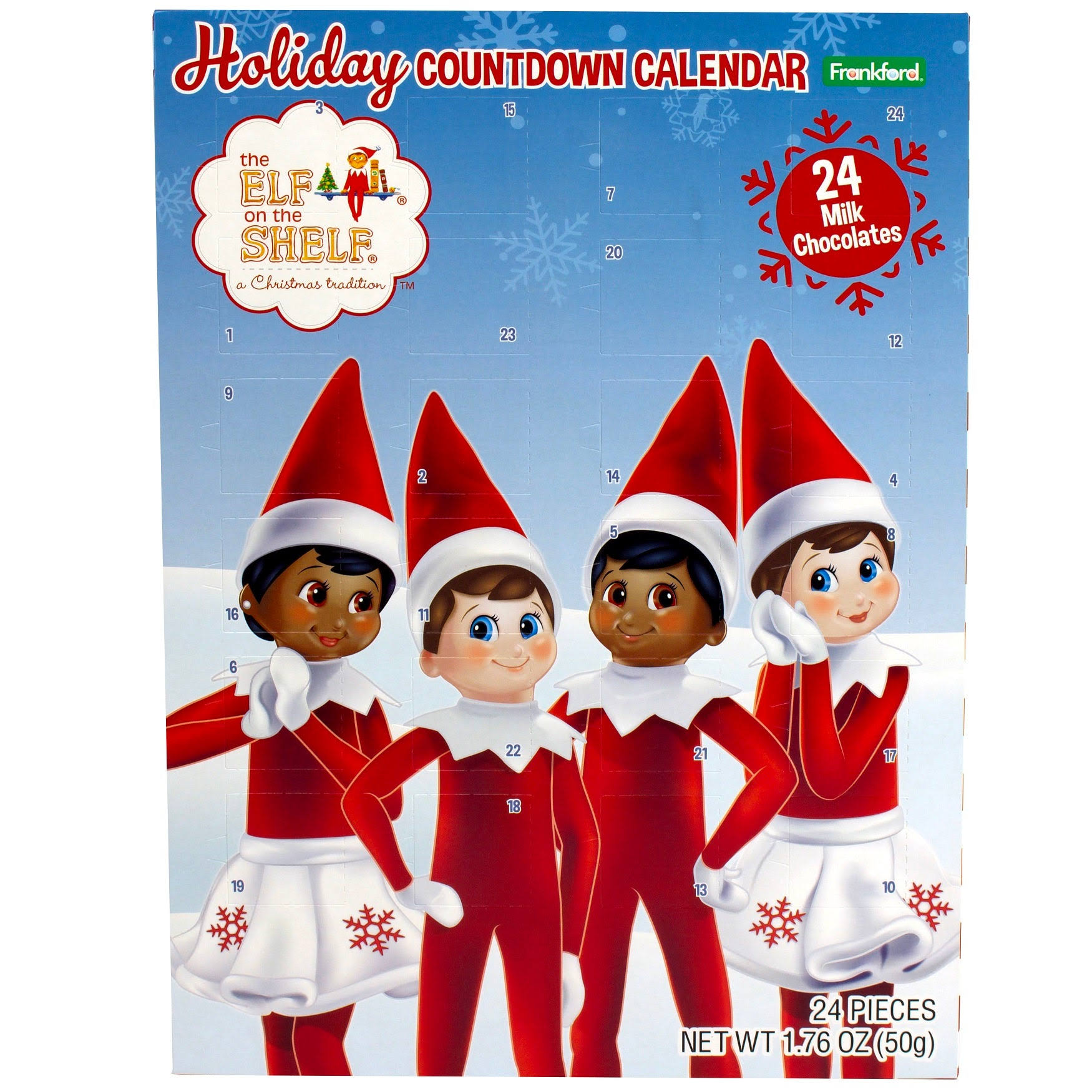 Elf on The Shelf Countdown Calendar