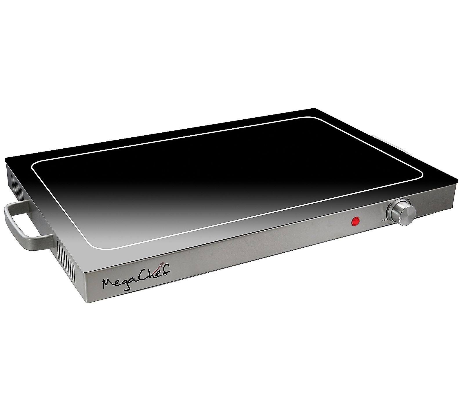 MegaChef Electric Warming Tray, Food Warmer, Hot Plate, with Adjustable Temperature Control