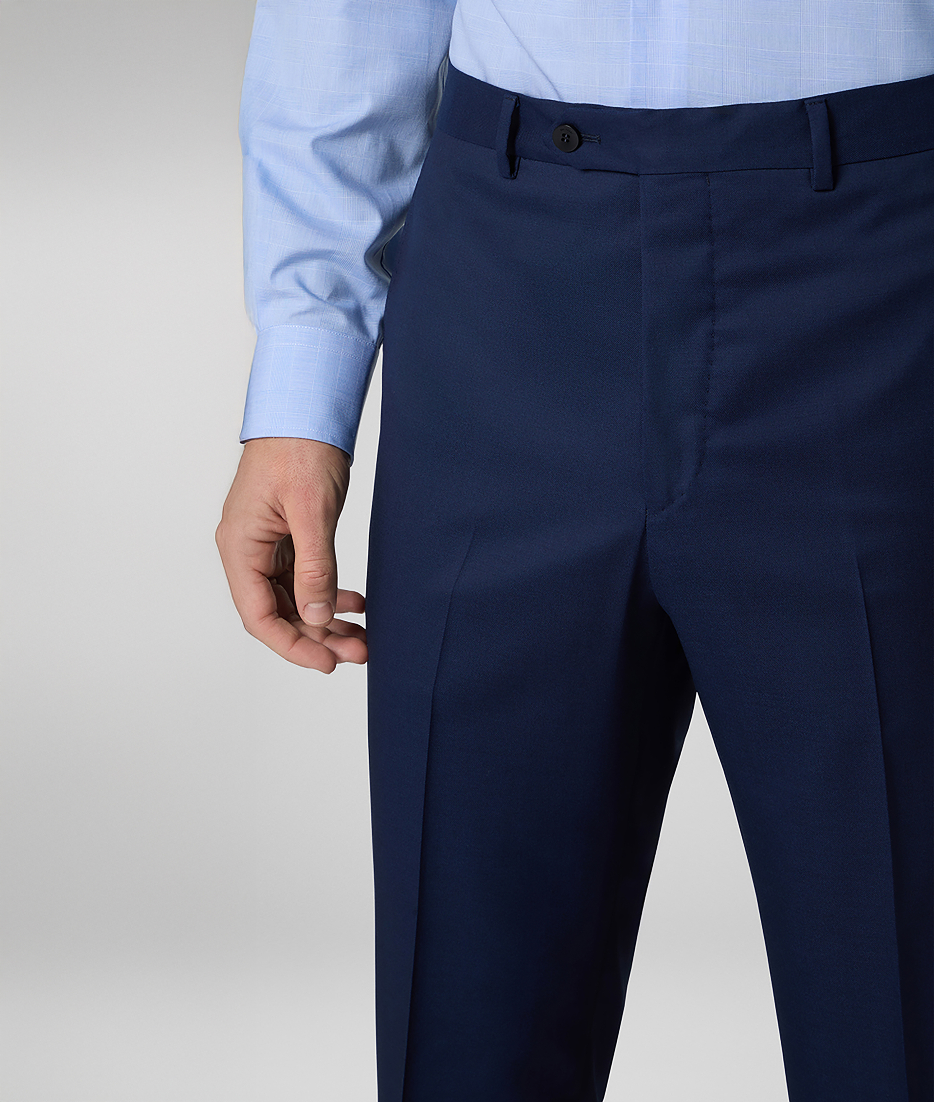 VICENZA SUIT IN PURE WOOL BLUE